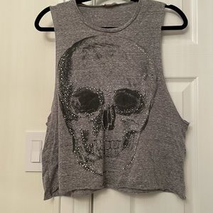 ⭐️I.Joah Skeleton Muscle Tank